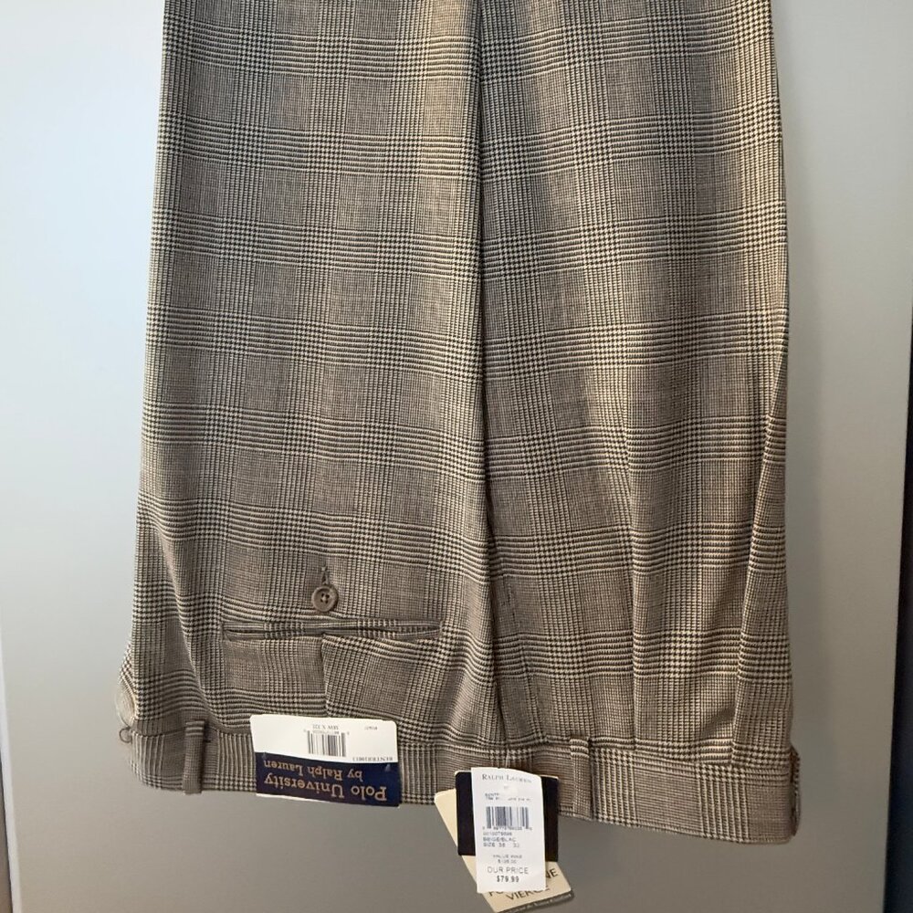 Men's Ralph Lauren Polo University wool dress pants - NWT